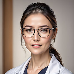 AI doctor headshot