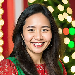 Xmas headshot